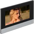 Hikvision DS-KH6320-WTE1 - Videointerntelefonssystem - trådløs, kablet (LAN 10/100, 802.11b, 802.11g, 802.11n) - 7 LCD