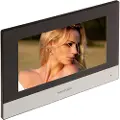 Hikvision DS-KH6320-TE1 - Videointerntelefonssystem - kablet (LAN 10/100) - 7 LCD