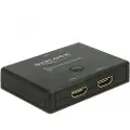 DeLOCK 2-1 Bidirectional 4k 60hz Hdmi-svitsj