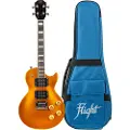 Flight Centurion Tenor Electric Ukulele Gold Top