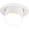QAZQA Smart innfelt spotlight hvit tiltbar inkl. WiFi GU10 - Installa