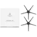 Roborock - Sidebørste - for robotstøvsuger - svart (en pakke 2) - for Roborock Q7, Q7 Max, S5 Max, S6 MaxV, S6 Pure, S7, S7 MaxV