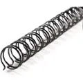 GBC WireBind - 14 mm - 34 ringer - A4 (210 x 297 mm) - 125 ark - svart - 100 stk innbindingsspiral - for Rexel WB606