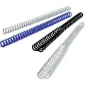 GBC ClickBind - 12 mm - 34 ringer - A4 (210 x 297 mm) - 95 ark - svart - 50 stk klikkrygg