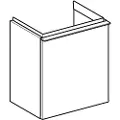 Geberit Underskab iCon 1 låge 37x41,5 v hvid