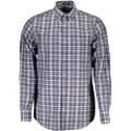 Gant Indigo Check Skjorte Med Lange Ermer