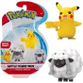 Pokémon Battle Figure Pack Female Pikachu & Wooloo
