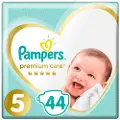 Pampers Premium Care , 5, 11 - 25 kg, 11 kg, 25 kg, 44 stykker