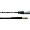 Cordial CFM 1.5 MV, 6.35mm, Hankjønn, XLR (3-pin), Hunkjønn, 1,5 m, Sort