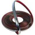 Carpoint HP biltilbehør 2218521/18.809 Bildedekorasjonsliste Krom (L x B) 8 m x 9 mm