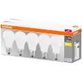 Osram LED-pære E27 8,5 W 2700K 806 lumen 5-pakning