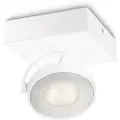 Philips WarmGlow LED Clockwork-spotlys til tak/vegg, Overflateegnet, Ikke-utskiftbare pærer, 1 ampuller, LED, 4,5 W, 2700 K