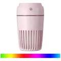 Capida - Misty - luftfukter 300ml, LED-lampe, timer, fungerer også med duftolje, rosa