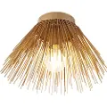 QAZQA Art Deco taklampe gull - Broom