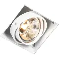 QAZQA Innfelt spotlight hvit GU10 AR111 uten ramme justerbar - Oneon