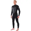 Rip Curl Flashbomb 4/3 Mm Langarmet Neopren-drakt Med Glidelås På Ryggen
