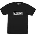 Chrome Horizontal Border Kortarmet T-skjorte
