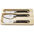 Laguiole Cheese knives Laguiole Black SET 3 SdV