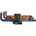 Wera 950/9 Hex-Plus - L-nøkkelsett - 9 deler - inn holder