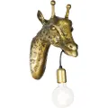 QAZQA Vintage vegglampe messing - Animal Giraff