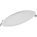 Ledvance DOWNLIGHT SLIM - Wall/ceiling recessed lamp - LED - 18 W - kjølilg hvitt lys - 4000 K - rund - hvit