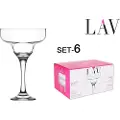 LAV Sett Margarita 300cc Misket 6 Kopper