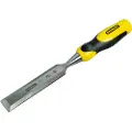 Stanley 0-16-880, Bred meisel, Meisel skjær, Stål, Sort, Gult, Ergonomisk, 25 mm