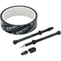Zipp Tubeless Kit 26 Mm Tape/2 Universal Valves 100 Mm/1 Valve Core Wrench Reparasjonssett