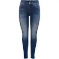 ONLY Blush Life Mid Skinny Ankle Raw Rea811 Jeans