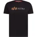 Alpha industries Label Kortarmet T-skjorte
