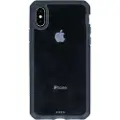 Itskins HYBRID // FROST MKII - Baksidedeksel for mobiltelefon - polykarbonat, termoplast-polyuretan (TPU) - svart, gjennomsiktig - for Apple iPhone X, XS
