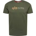 Alpha industries Label Kortarmet T-skjorte