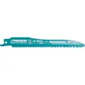 Makita Super Express - Reciprocating saw blade set - 5 deler - lengde: 152 mm - for Makita JR001GM201, JR001GZ, JR002GZ, JR3051TK, JR3061T XGT JR001GM201, JR001GZ