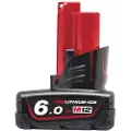 Milwaukee M12b6 12v/60 Ah Li-ion Batteri