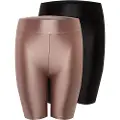 Urban Classics Metallic Cycle Korte Leggings 2 Enheter