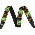 Fender Neon Monogram Gitarrem Grønn / Oransje