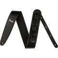 Fender Vegansk Lærreim 2.5 " Svart