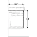 Geberit xeno² underskab 88 greige/lakeret mat