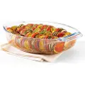 Pyrex 412B000, Stekeform, Oval, Glass, Gjennomsiktig, -40 - 300 °C, Frankrike