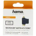 Teknikproffset Adapter HDMI -HDMI Mini and HDMI Micro Gold Black