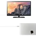Moshi - DisplayPort-kabel - 24 pin USB-C (hann) til DisplayPort (hann) - Thunderbolt 3 / DisplayPort 1.3 - 1.5 m - 5K-støtte - hvit