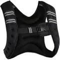 Everfitness Vektvest 5 kg med lycra og stålkuler