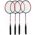 SportMe Badmintonset 4 spelare ink nät,