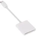 24hShop Minnekortleser med USB Type C - for SD-, SDHC- og SDXC-kort