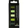 Rembrandt Soft pastell sett Lush Greens | 5 halvpastell