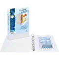 Exacompta Innstikkperm exacompta kreacover, a4+, rygg 64 mm, hvit
