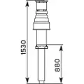 Vaillant Aftræksrør Lodr - f.vc 506 303200