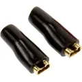 ACV Sort højttalerstik 2,8mm 50 stk