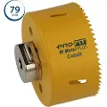 Pro-Fit ProFit bimetal Plus hulsav med adapter, rustfri og metal, 79 mm