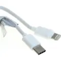 OTB USB-C / Lightning-kabel - iPhone 14/13/12/X/iPad Pro - 1 m - Hvit